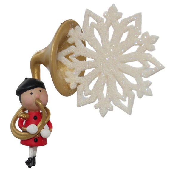 New! Sweet Toot Tuba Hallmark Keepsake Christmas Ornament 2016 Toy Soldier Band - Picture 2 of 2